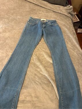 Paper Denim & Cloth Light Blue Wide Leg Jeans
